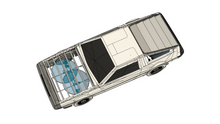 Load image into Gallery viewer, Full-scale flying Delorean Fusion 360 files