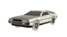 Load image into Gallery viewer, Full-scale flying Delorean Fusion 360 files
