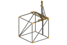 Load image into Gallery viewer, 3D-printable 1x1x1m 5-axis cnc/3D-printer model