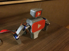 Load image into Gallery viewer, Subby the interactive YouTube subscriber robot model