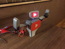 Load image into Gallery viewer, Subby the interactive YouTube subscriber robot model