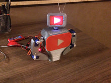 Load image into Gallery viewer, Subby the interactive YouTube subscriber robot model
