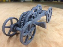 Load image into Gallery viewer, Fully 3D-printable wind-up car gift card model