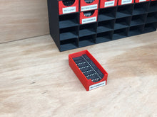 Load image into Gallery viewer, 3D-printable small parts organizer - 6x6 cabinet + drawers