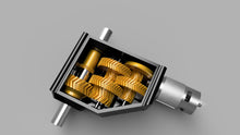 Load image into Gallery viewer, 3D-printable high torque servo/gearbox version 2 model
