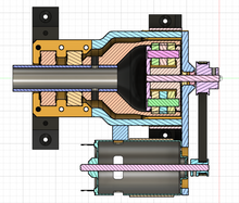 Load image into Gallery viewer, 3D-printable high torque strain wave gearbox - harmonic drive