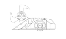 Load image into Gallery viewer, 3D-printable antweight battlebot: Bulldog model