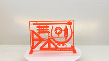 Load image into Gallery viewer, 3D-printable Davinci catapult gift card model
