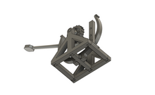 Load image into Gallery viewer, 3D-printable Davinci catapult gift card model