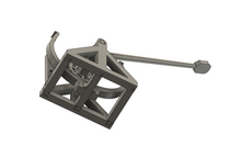 Load image into Gallery viewer, 3D-printable Davinci catapult gift card model