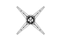 Load image into Gallery viewer, SpaceX inspired edf rocket model