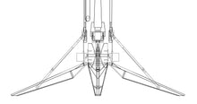 Load image into Gallery viewer, SpaceX inspired edf rocket model