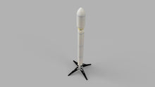 Load image into Gallery viewer, SpaceX inspired edf rocket model