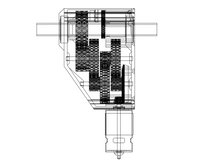 Load image into Gallery viewer, 3D-printable high torque servo/gearbox version 2 model