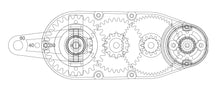 Load image into Gallery viewer, 3D-printable High torque servo/gear reduction model