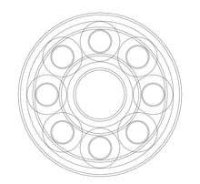 Load image into Gallery viewer, Fully 3D-printable bearing (parametric model)