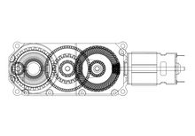 Load image into Gallery viewer, 3D-printable high torque servo/gearbox version 2 model