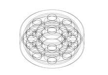 Load image into Gallery viewer, Fully 3D-printable bearing (parametric model)