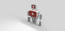 Load image into Gallery viewer, Subby the interactive YouTube subscriber robot model