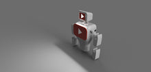 Load image into Gallery viewer, Subby the interactive YouTube subscriber robot model