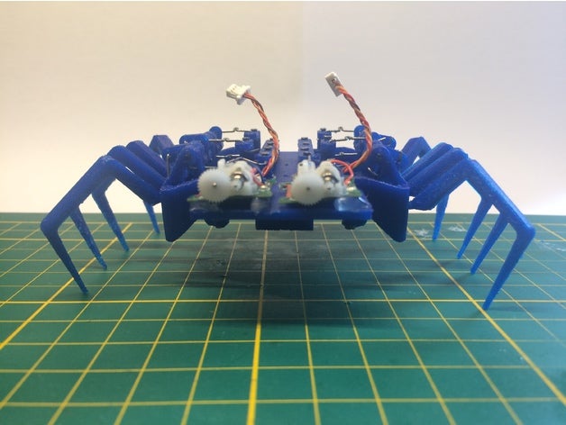 8 legged spider robot