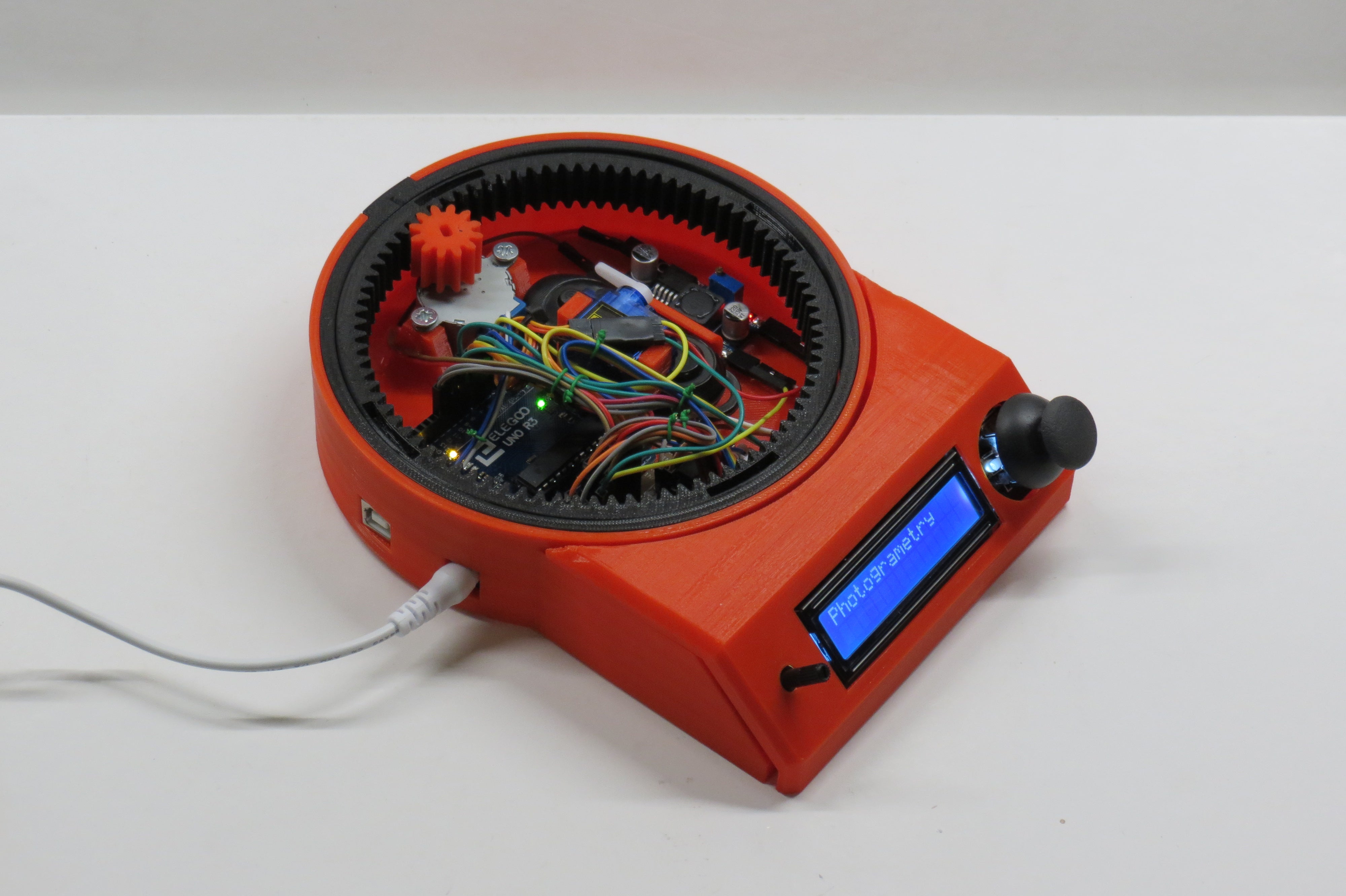 Arduino controlled photogrammetry 3D-scanner – bbprojects