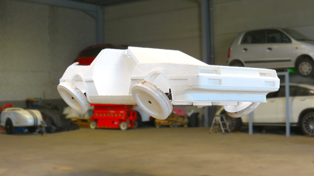 Full-scale flying Delorean Fusion 360 files