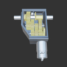 Load 3D model into Gallery viewer, 3D-printable high torque servo/gearbox version 2 model
