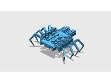Load image into Gallery viewer, 8 legged spider robot model
