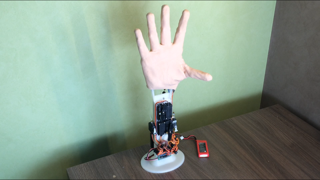 Robot hand || bionic hand prosthesis prototype model