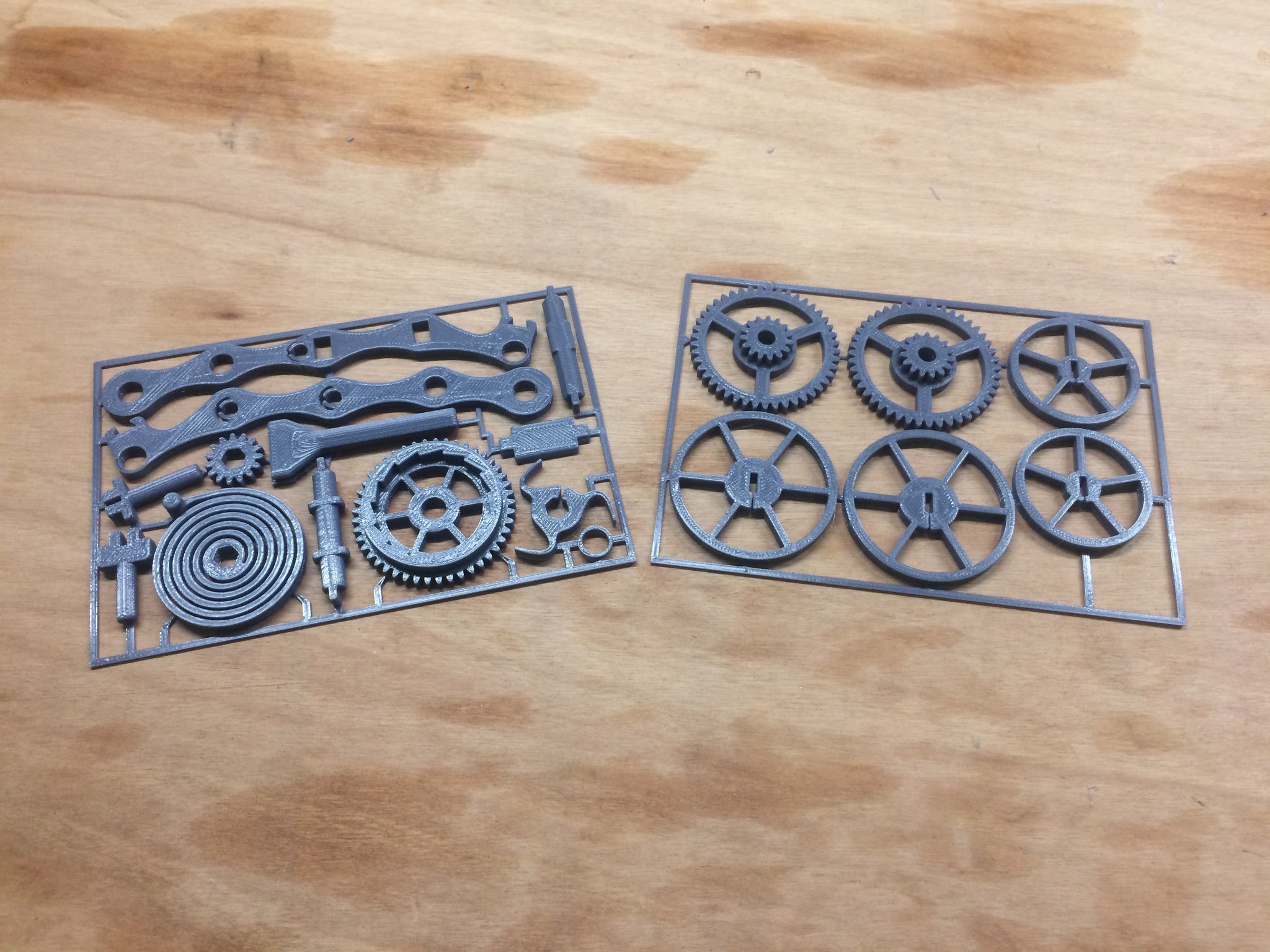 Fully 3D Printable Wind Up Car Gift Card Model Bbprojects