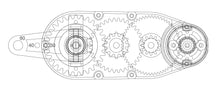 Load image into Gallery viewer, 3D-printable High torque servo/gear reduction model
